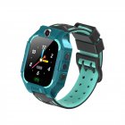 E12 Smart Watch Children Telephone Intelligent Watch <span style='color:#F7840C'>Smartwatch</span> LBS Location One-button SOS Remote Watches Clock black+green