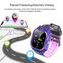 E12 Smart Watch Children Telephone Intelligent Watch Smartwatch LBS Location One button SOS Remote Watches Clock black pink