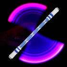E15  Illuminated Spinning Pen Rolling Pen Special Pen without Refill for Kids E15 blue  send E11 