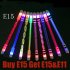 E15  Illuminated Spinning Pen Rolling Pen Special Pen without Refill for Kids E15 red  send E11 