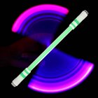E15  Illuminated Spinning Pen Rolling Pen Special Pen without Refill for Kids E15 (B green send E11 )