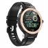 E19 Men Intelligent Watch Heart Rate Blood Pressure Blood Oxygen Monitoring Multi functional Waterproof Smartwatch gold
