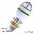 E27 3W 100 240V Colorful Auto Rotating RGB LED Bulb Stage Light Party Lamp Disco for  Party Festival Wedding Decoration