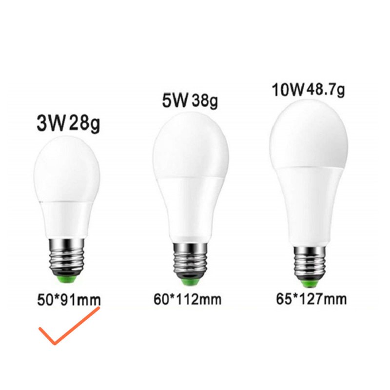 E27 85-265V IR Remote Controlled Dimming LED Bulb RGB Color Changing Light Lamp Bulb RGB
