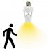 E27 LED Lamp Bulb Holder Light Socket Switch Infrared PIR Motion Sensor white