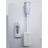 E27 LED Remote Control Plug Lamp Holder Light Base for Night Light Bedside Lamp  without Light Source  International standard flat plug  two inserts version