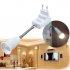 E27 Lamp Holder LED Light Bulb Universal Flexible Adjustable Converter Adapter Socket with Switch European Regulation Plug