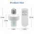 E27 Lamp Holder Wireless Remote Control Stable Performance Light Bulb Cap Socket Switch Screw Kit 220V