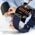 E300 Smart Watch Ecg Accurate SPO2 BP Heart Rate Blood Pressure Temperature Monitoring Fitness Sports Smartwatch black three bead steel