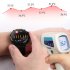 E300 Smart Watch Ecg Accurate SPO2 BP Heart Rate Blood Pressure Temperature Monitoring Fitness Sports Smartwatch black three bead steel