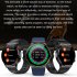 E300 Smart Watch Ecg Accurate SPO2 BP Heart Rate Blood Pressure Temperature Monitoring Fitness Sports Smartwatch black three bead steel