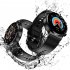 E300 Smart Watch Ecg Accurate SPO2 BP Heart Rate Blood Pressure Temperature Monitoring Fitness Sports Smartwatch black three bead steel