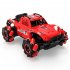 E346 Four wheel Drive Remote Control Off road Vehicle Traverse Climbing Car Electric High speed Stunt Drift Car Children Toys Red