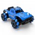 E346 Four wheel Drive Remote Control Off road Vehicle Traverse Climbing Car Electric High speed Stunt Drift Car Children Toys Blue