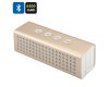 20 Watt Bluetooth Speaker + Power Bank - 4400mAh Battery, Bluetooth 2.1+EDR, Hands Free, Micro SD Card Slot, Aux In (Golden) 20 Watt Bluetooth Speaker + Power Bank - 4400mAh Battery, Bluetooth 2.1+EDR, Hands Free, Micro SD Card Slot, Aux In (Golden)
