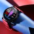 E400 Smart Watch Full Touch Screen Ecg Ppg Blood Oxygen Monitoring Ip68 Waterproof Smartwatch Black Belt w  Bracket