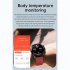 E400 Smart Watch Full Touch Screen Ecg Ppg Blood Oxygen Monitoring Ip68 Waterproof Smartwatch Black Belt w  Bracket