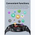 E400 Smart Watch Full Touch Screen Ecg Ppg Blood Oxygen Monitoring Ip68 Waterproof Smartwatch Black Belt w  Bracket