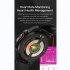 E400 Smart Watch Full Touch Screen Ecg Ppg Blood Oxygen Monitoring Ip68 Waterproof Smartwatch Black Belt w  Bracket