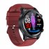 E400 Smart Watch Noninvasive Blood Glucose Ecg Body Temperature Blood Oxygen Monitoring Sport Smartwatch Blue