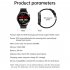E420 Smart Watch Ecg Ppg Heart Rate Blood Pressure Blood Sugar Health Monitor Waterproof Fitness Bracelet Brown Leather