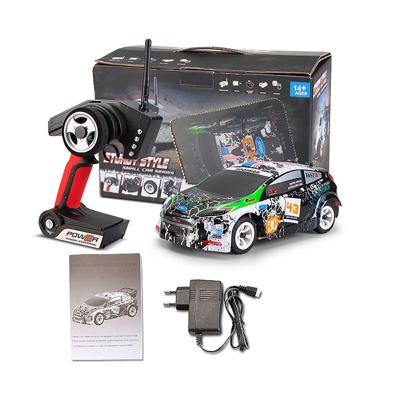 WLtoys K989 1:28 RC Racing Drift Car 2.4g 4wd High Speed 30km/H Off-Road Vehicle Toys