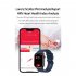 E500 Smart Watch Touch Screen Real Time Blood Sugar Ecg Ppg Monitoring Sports Fitness Smartwatch Black Rubber Belt