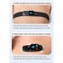 E500 Smart Watch Touch Screen Real Time Blood Sugar Ecg Ppg Monitoring Sports Fitness Smartwatch Black Leather Belt
