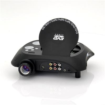 LED Projector with DVD Player