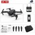 E525 E88 RC Drone 4k Aerial Photography RC Quadrotor Long Endurance Foldable Remote Control Drone Black