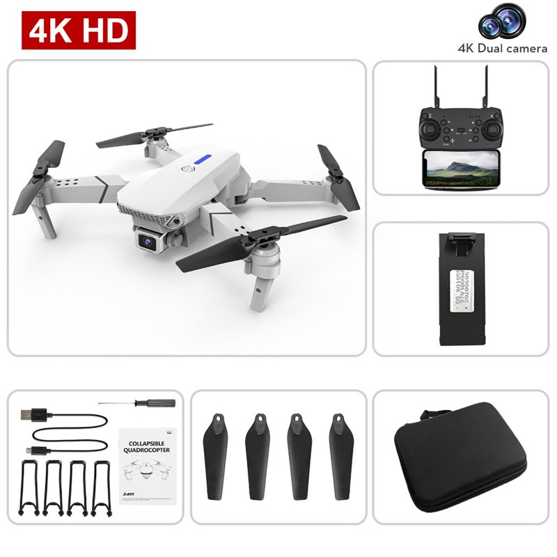 E525/E88 RC Drone 4k Aerial Photography RC Quadrotor Foldable RC Drone