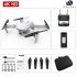E525 E88 RC Drone 4k Aerial Photography RC Quadrotor Long Endurance Foldable Remote Control Drone Black