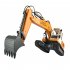 E561 17 pass Large Remote  Control  Excavator  Toy Detachable Diy Function Rechargeable Engineering Vehicle Model For Children Boy 17 pass excavator