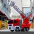 E567 Remote  Control  Fire  Truck Toy Simulated Water Spray Function Lift Ladder Rechargeable Engineering Vehicle Model for Boy Children Large remote control ca