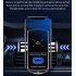 E6 Car Charger With Magnetic Suction Head Multi function Phone Stand Smart Wireless Fast Charging Car Charger Color