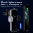 E6 Car Charger With Magnetic Suction Head Multi function Phone Stand Smart Wireless Fast Charging Car Charger Silver