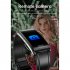 E600 Smart Watch Ecg Ppg Blood Sugar Monitor Waterproof Sports Pedometer Fitness Bracelet Black Silicone Strap