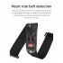 E600 Smart Watch Touch Screen Blood Sugar Ecg Blood Oxygen Monitoring Waterproof Sports Watch Black Silicone