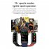 E600 Smart Watch Touch Screen Blood Sugar Ecg Blood Oxygen Monitoring Waterproof Sports Watch Black Silicone