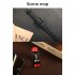 E600 Smart Watch Touch Screen Blood Sugar Ecg Blood Oxygen Monitoring Waterproof Sports Watch Black Silicone