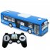 E635 001 2 4ghz Wireless Remote  Control  Bus  Toy Simulation Electric Vehicle Model Birthday Holiday Gifts For Boys Children Blue  Remote Control Version 