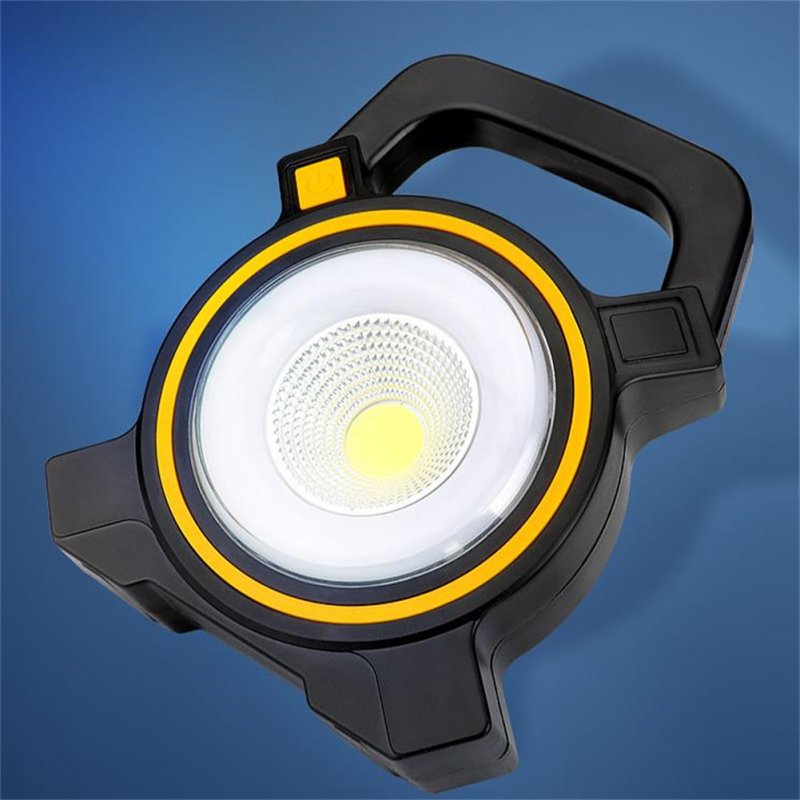 Outdoor Led Camping Light With Handle Multifunctional Rechargeable Solar High-brightness Emergency Light 