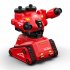 E812 Intelligent  Fire  Fighting  Robot  Toys Programmable Water Spray Electric Remote Control Car With Led Spotlights For Boy Children E812 Fire Fighting Robot