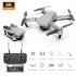 E88 Dual lens Uav Foldable Aerial Photography Quadcopter With Fixed Height And Stiff Remote  Control  Aircraft Single lens 4k bag black 1 battery