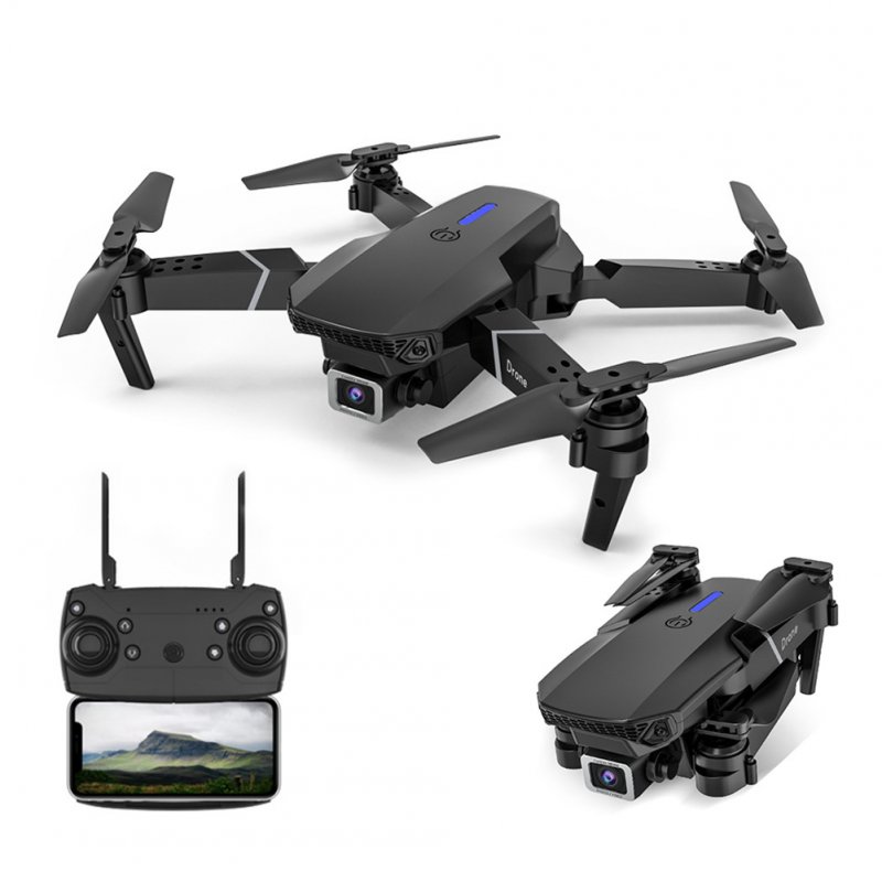 E88 Fpv Mini Drone 4k Aerial Photography Folding Quadcopter with Camera