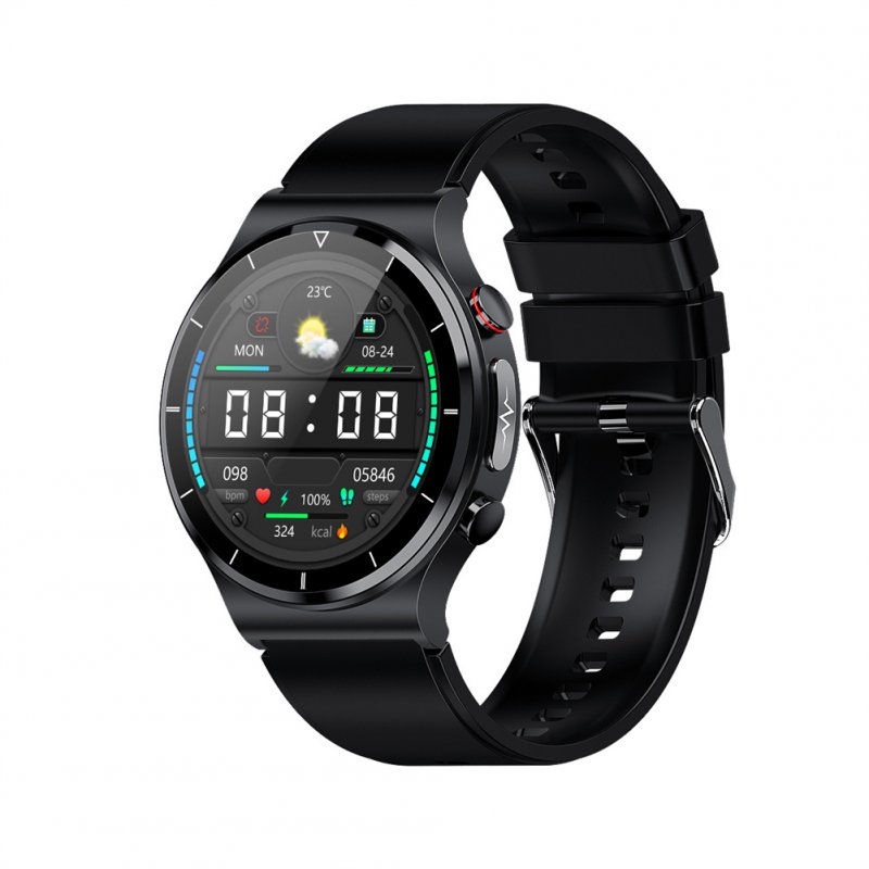 E88 Smart Watch ECG PPG Blood Pressure Heart Rate Monitor Wireless Charger IP69 Waterproof Smartwatch