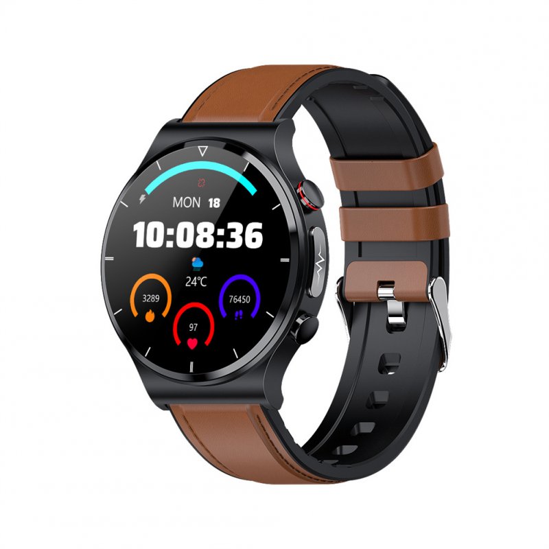 E88 Smart Watch ECG PPG Blood Pressure Heart Rate Monitor Wireless Charger IP68 Waterproof Smartwatch