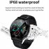 E88 Smart Watch ECG PPG Blood Pressure Heart Rate Body Temperature Monitor Wireless Charger Ip68 Waterproof Smartwatch Compatible For Android Ios Black Black si
