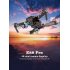 E88 pro drone 4k HD dual camera visual positioning 1080P WiFi fpv drone height preservation rc quadcopter Black 4K dual camera 2 batteries