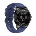 E89 Smart Bracelet Ecg Body Temperature True Blood Pressure Blood Oxygen Monitoring 360x360 Hd Full Touch screen Smartwatch silicone blue